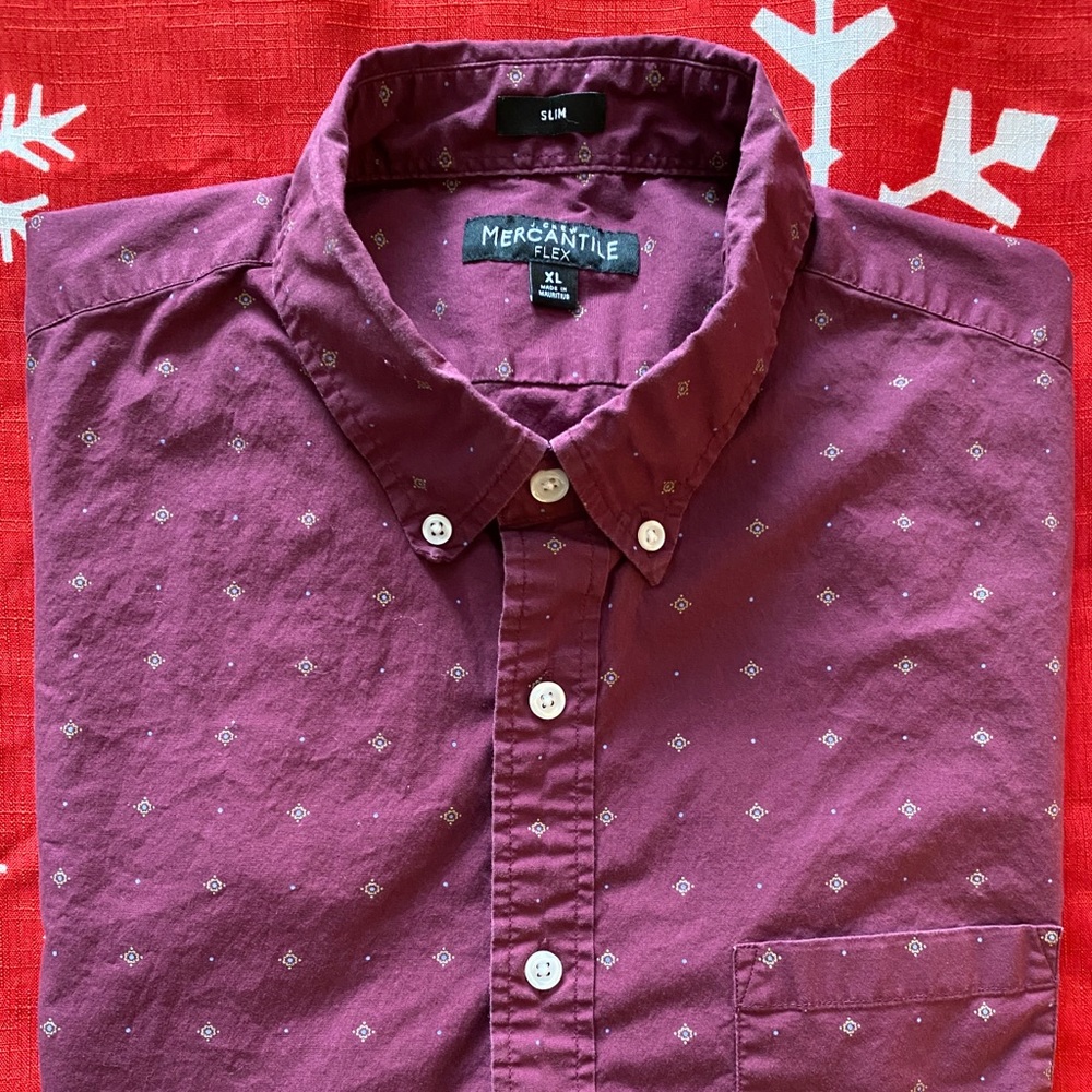 J.Crew Mercantile Flex Slim Fit Casual Button Down